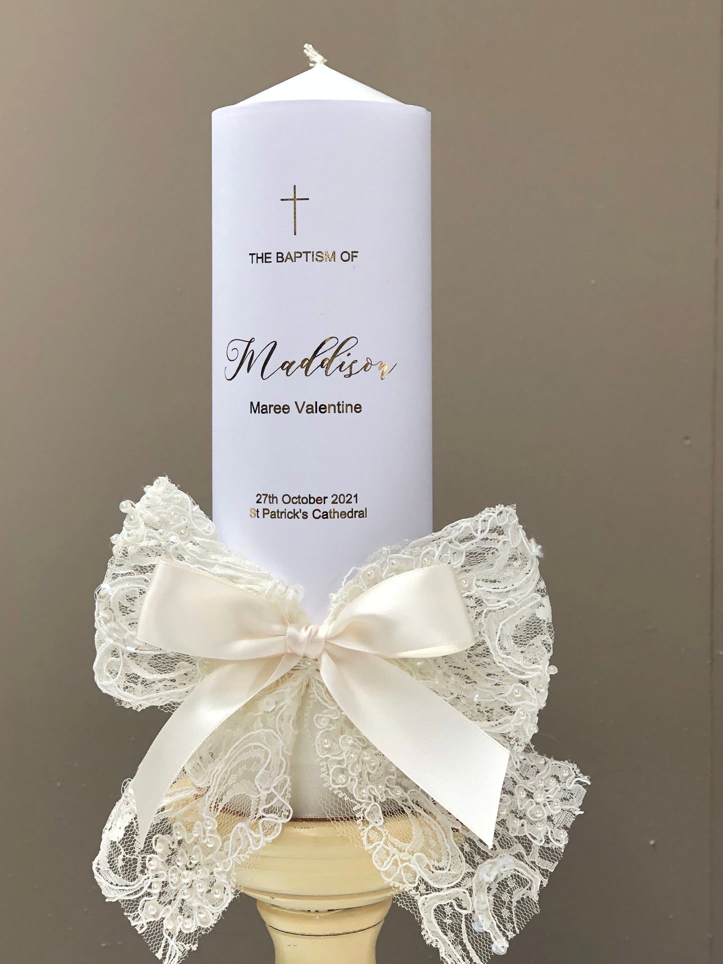 Foil Candle