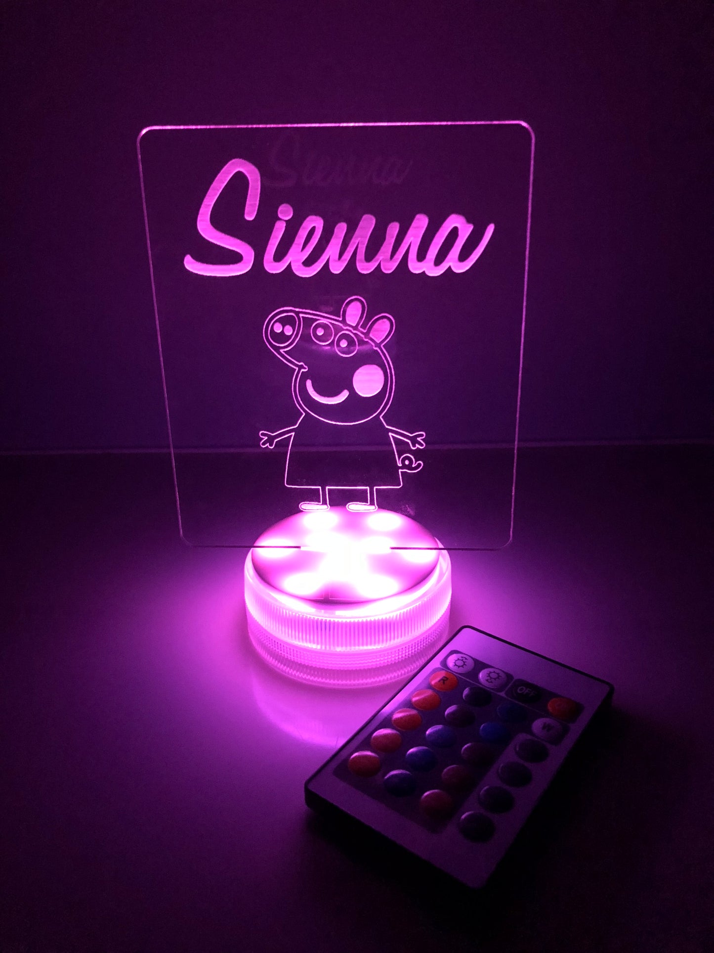 Personalised Character Lamp