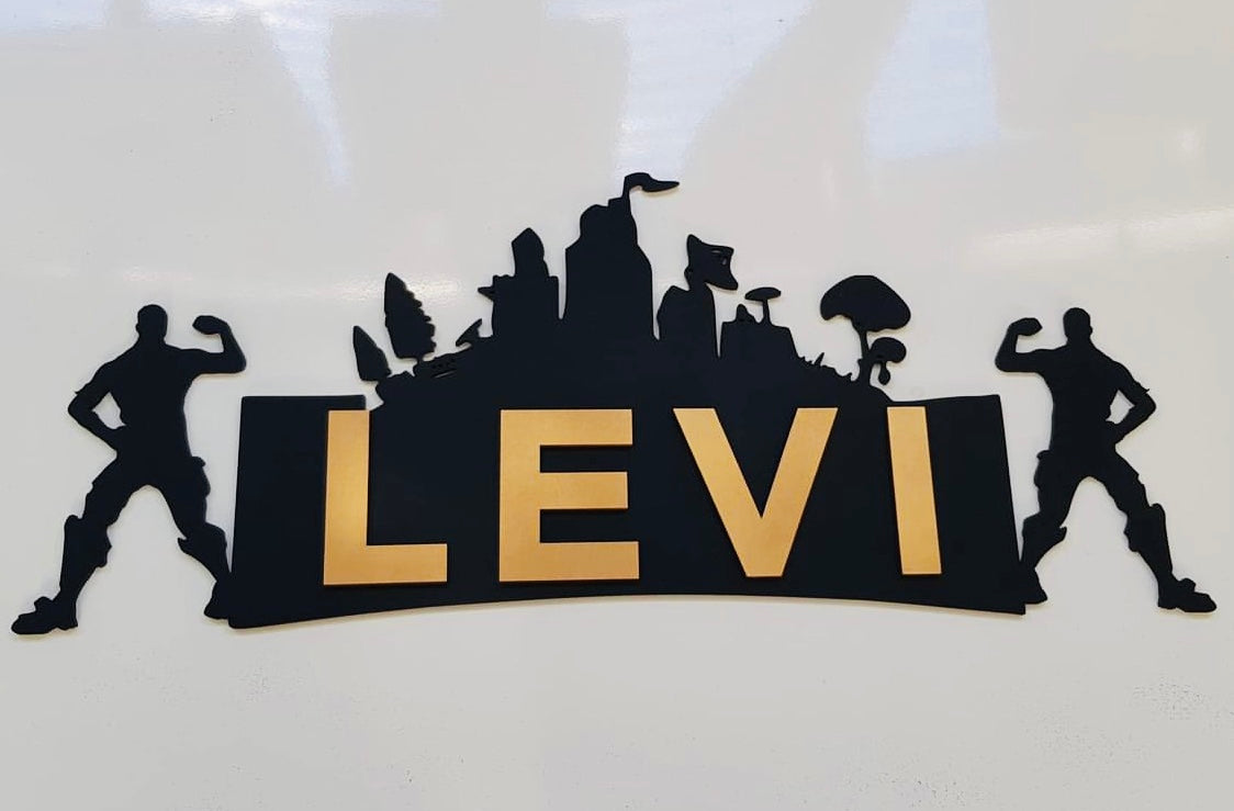 Fortnite door sign