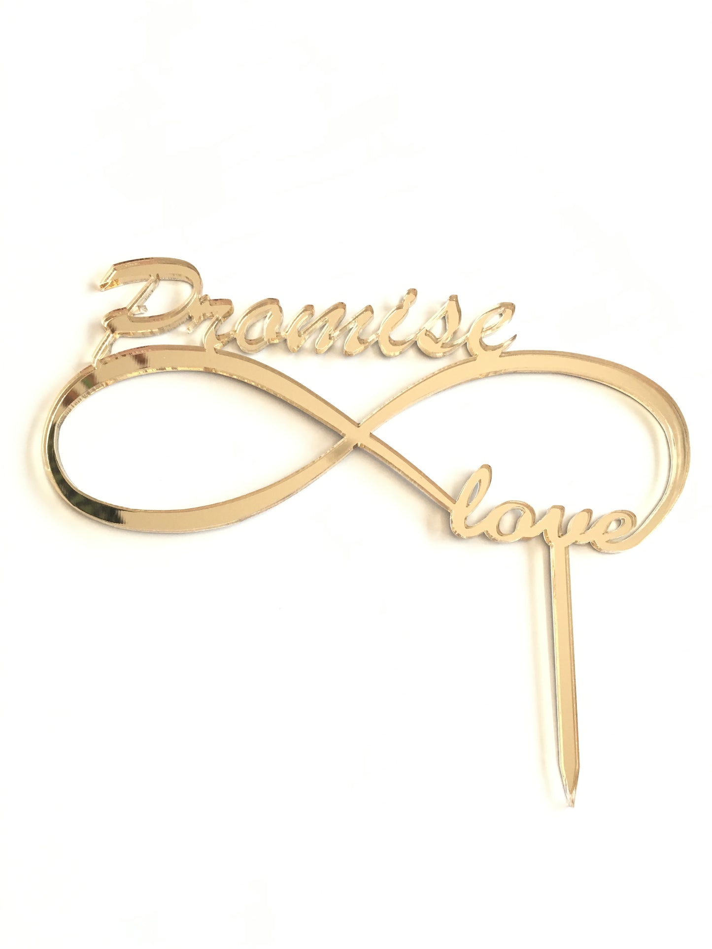 Infinity Cake Topper