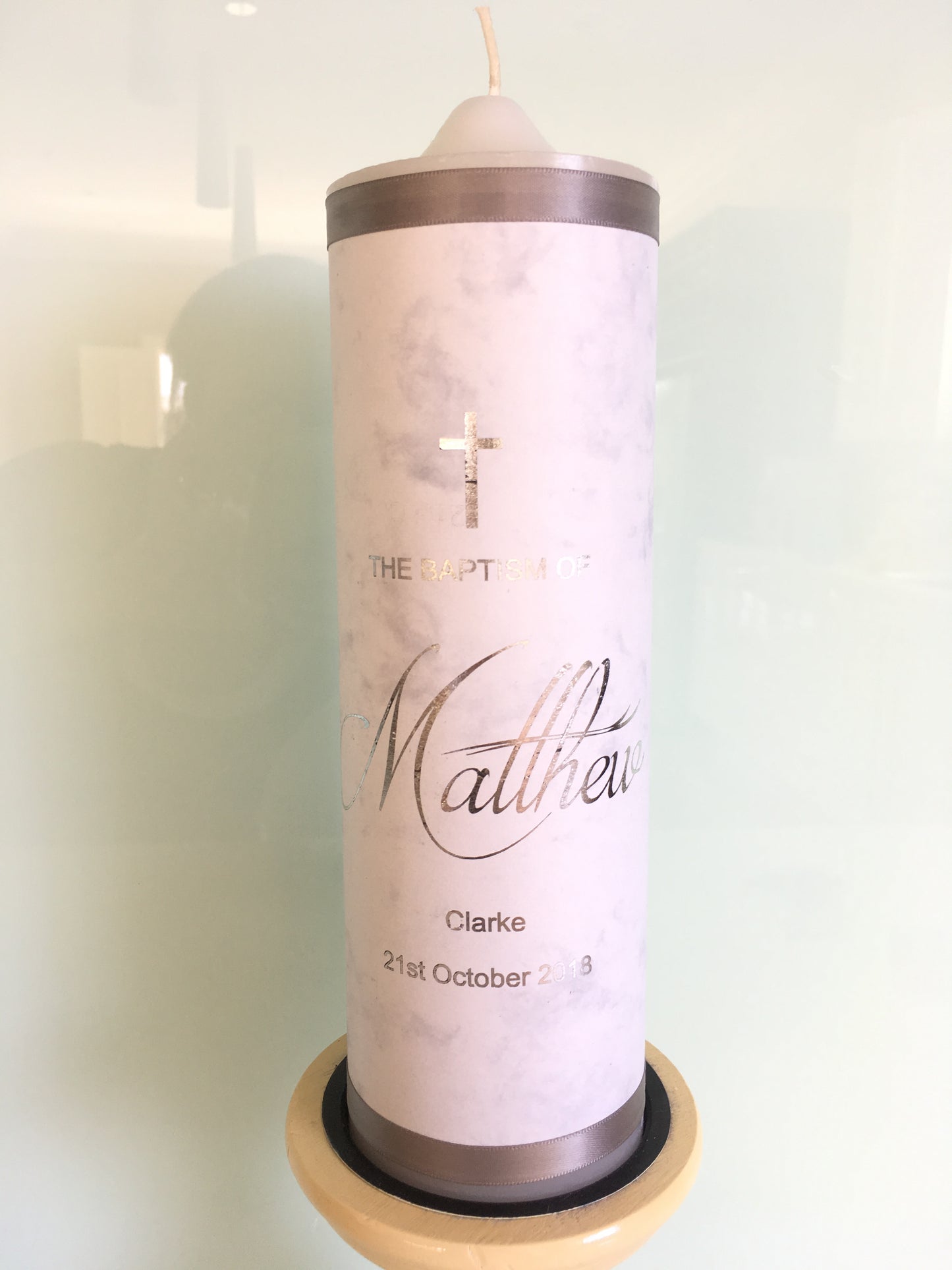 Marble Candle