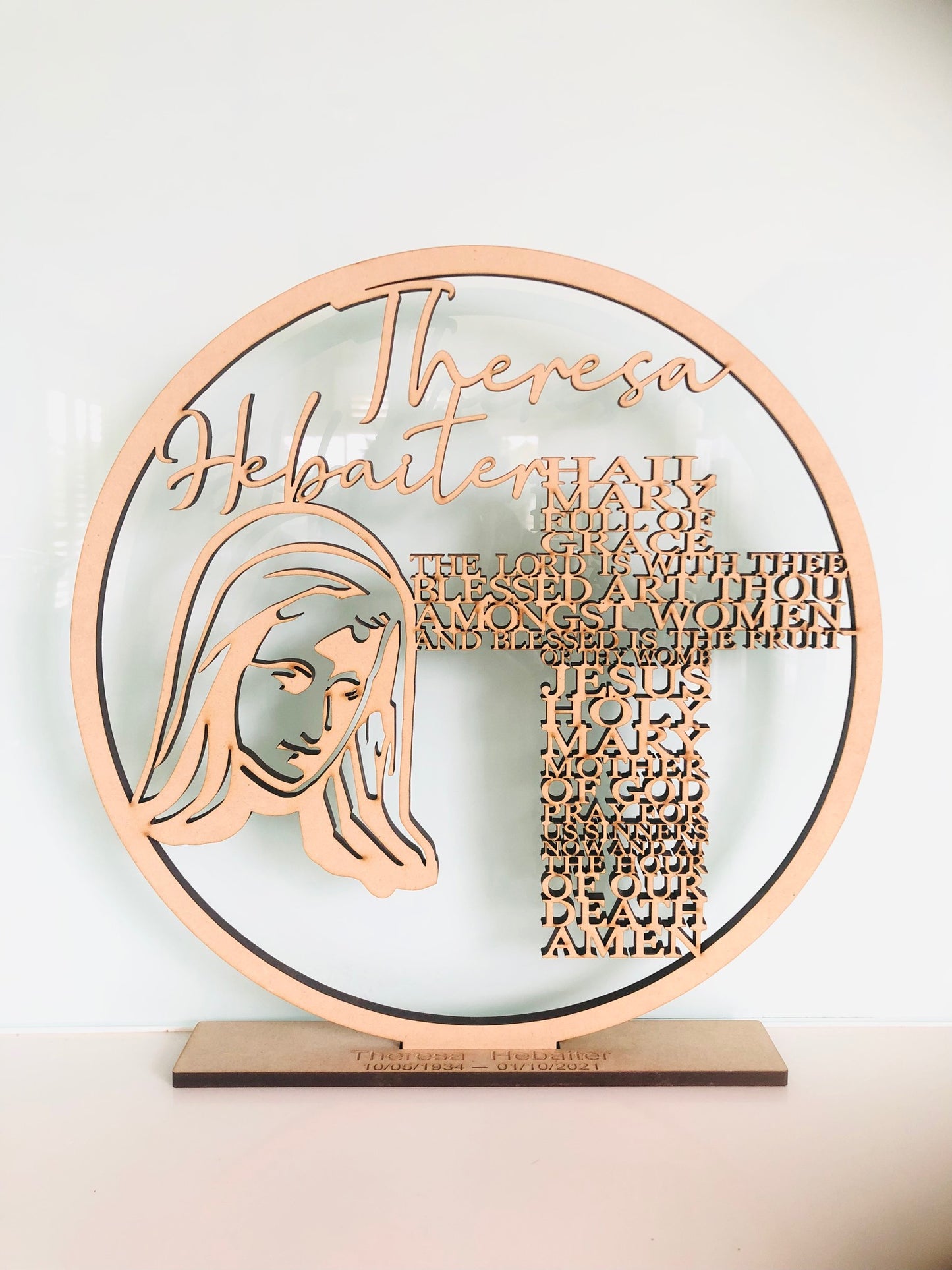 Monogram Mother Mary