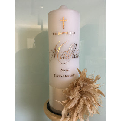 Wedding and celebration candles
