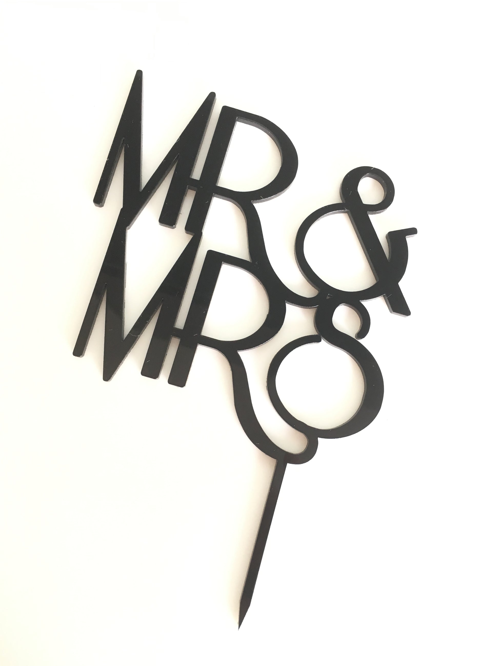 Mr&Mrs Cake Topper