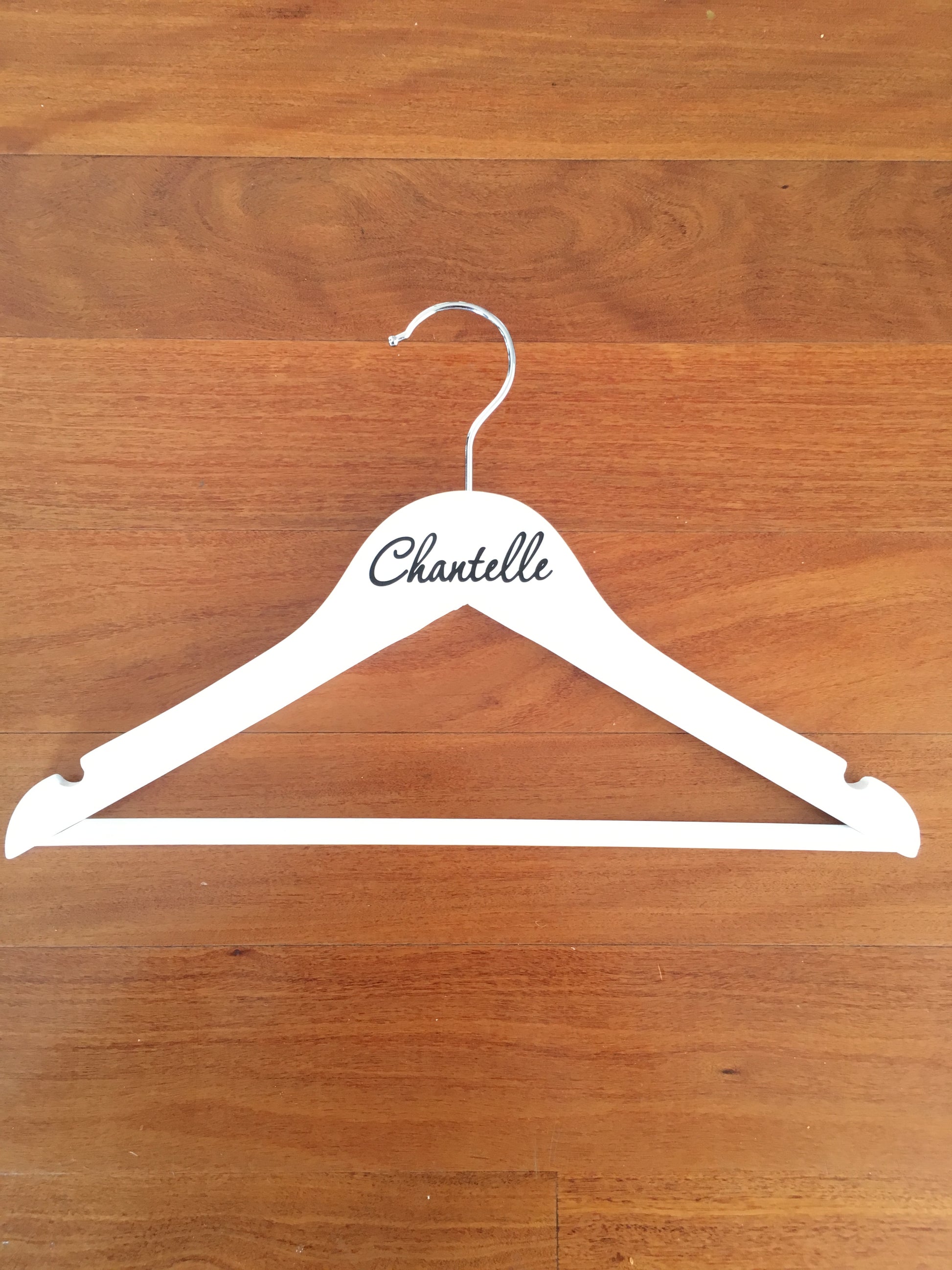 Child's White Coat Hangers