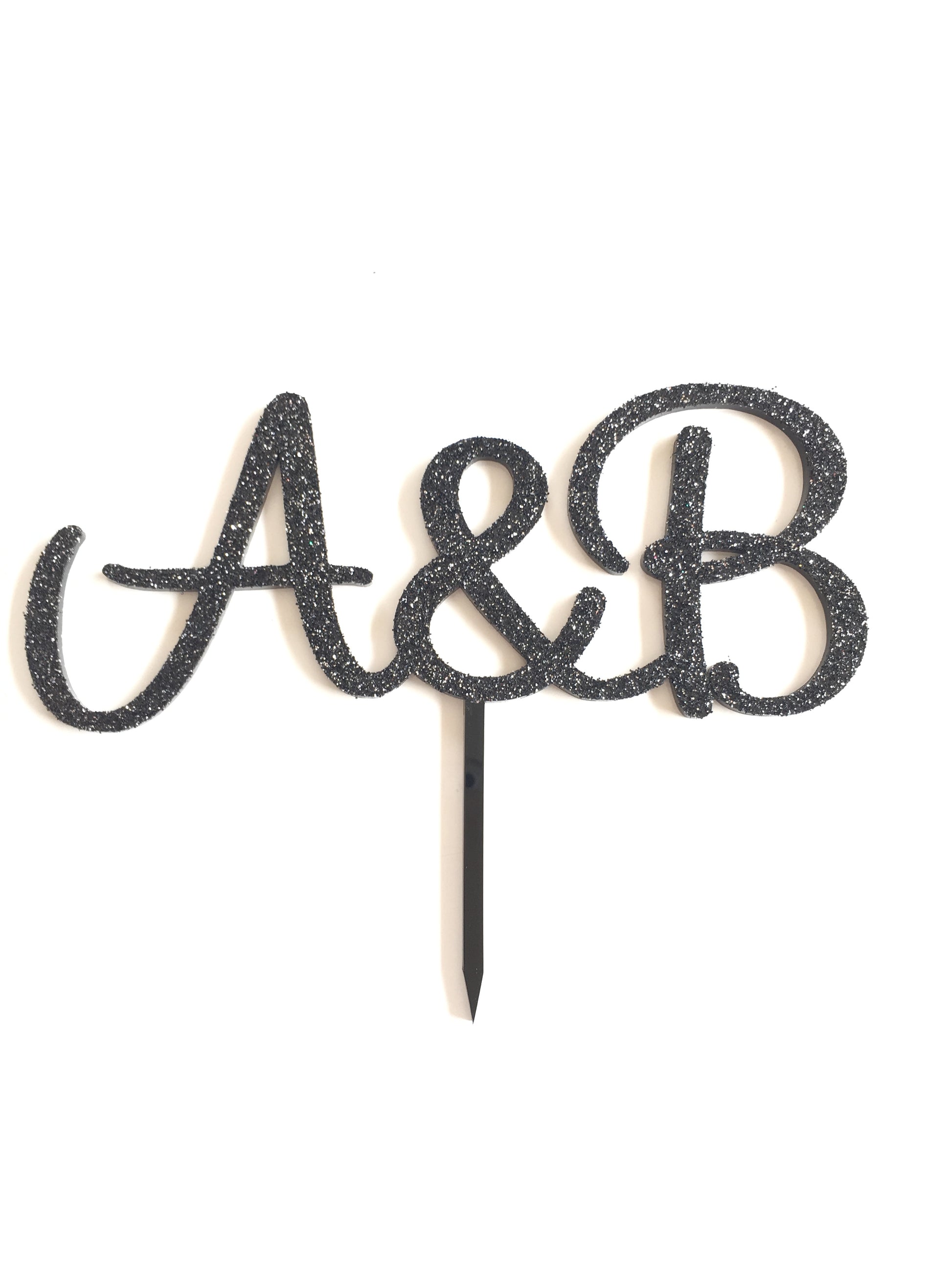 Initial & Initial Cake Topper