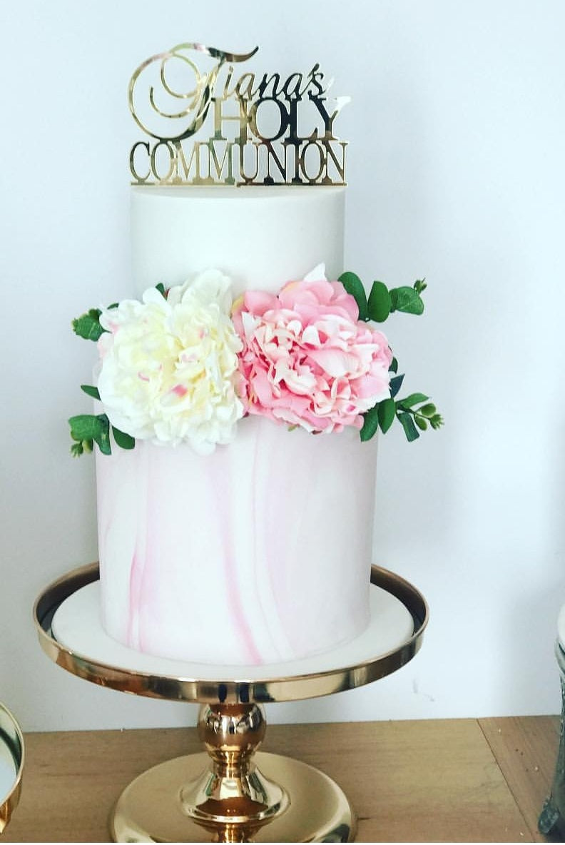 First Holy Communion Cake Topper