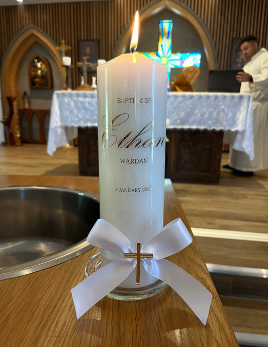 Foil Clear Candle