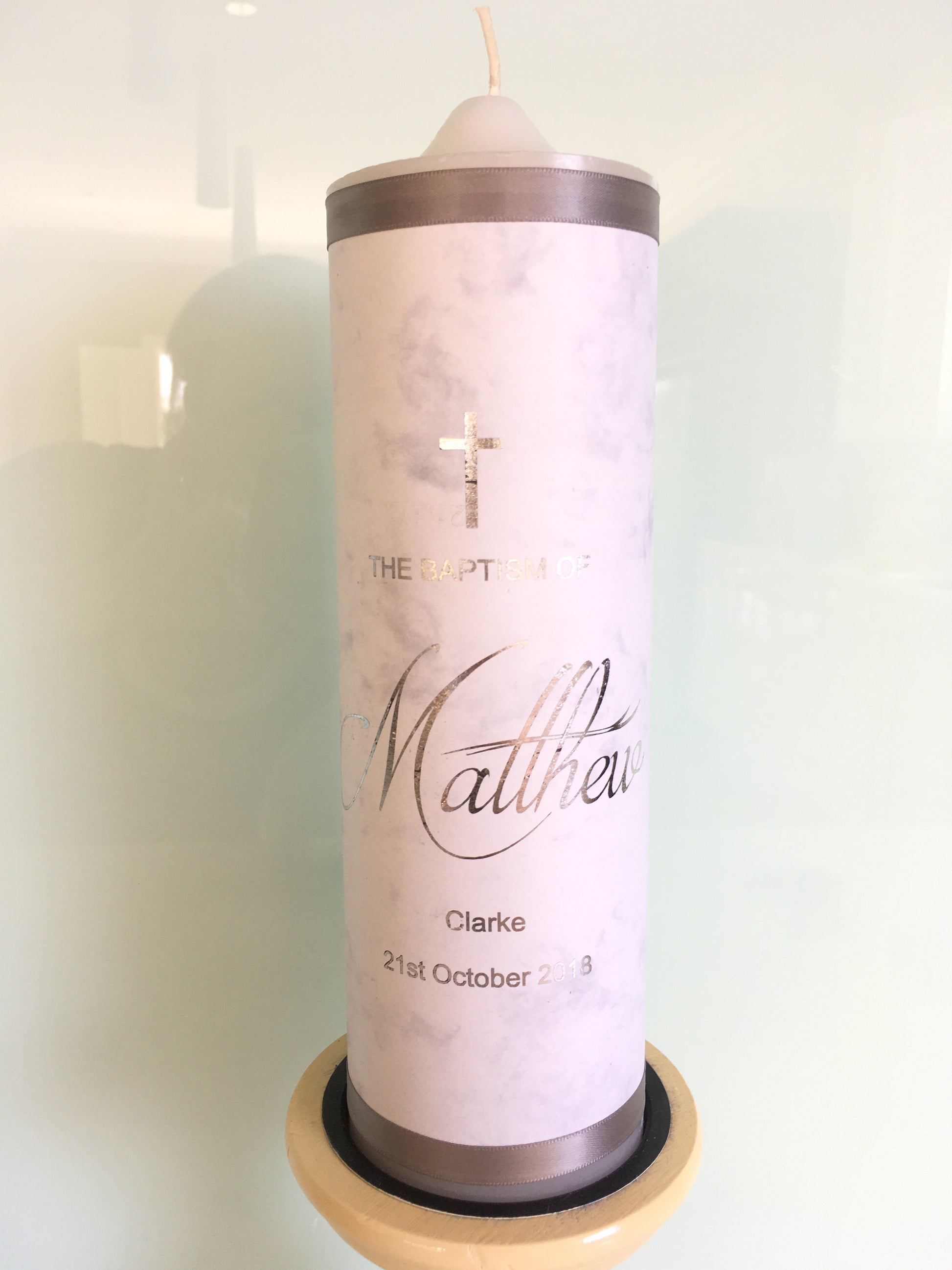 Marble Candle