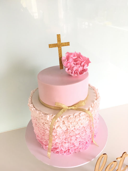 Cross Cake Topper