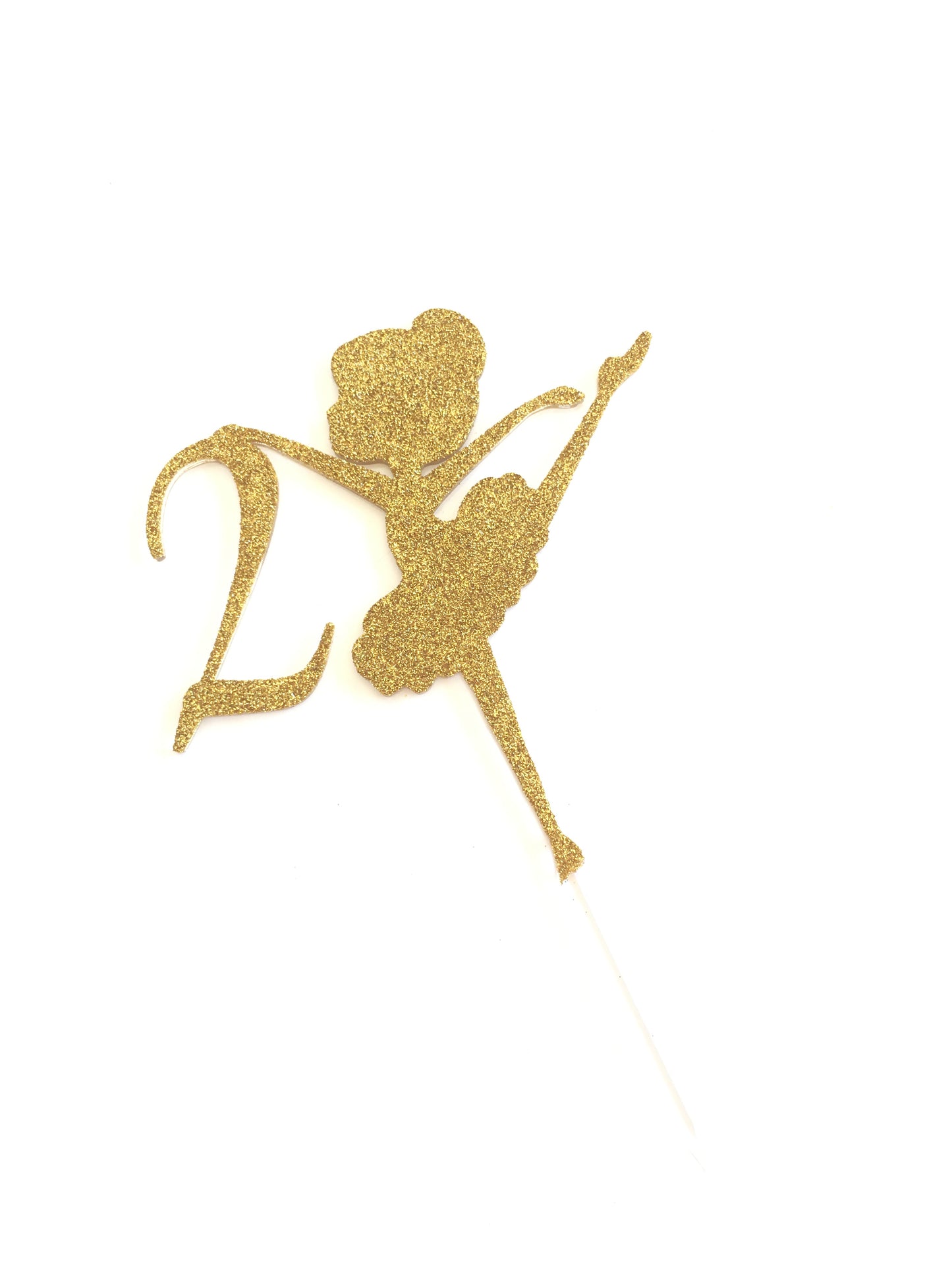 Bellarina + Number Cake Topper