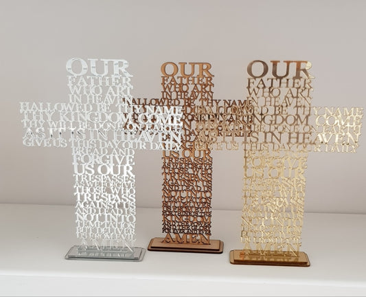 Religious Cross Cut Out