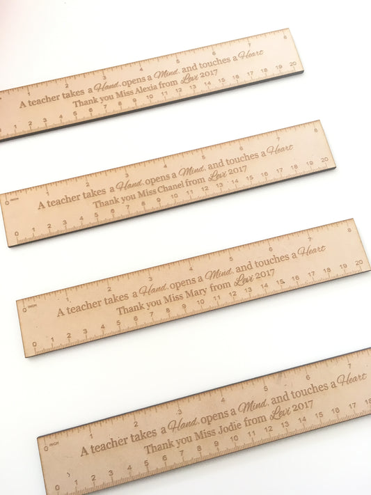 Teachers ruler